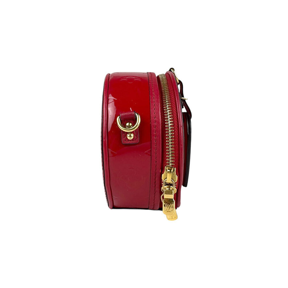 Louis Vuitton Monogram Shoulder Boite Vernis Bag Chapeau Rouge
